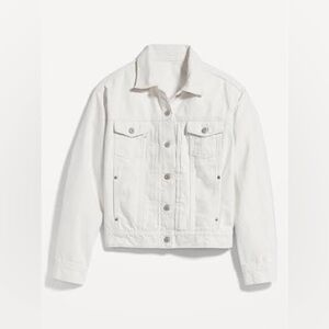 Classic White Jean Jacket